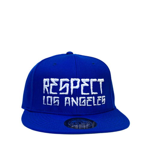 Local Roots Respect LA Snapback Royal Blue